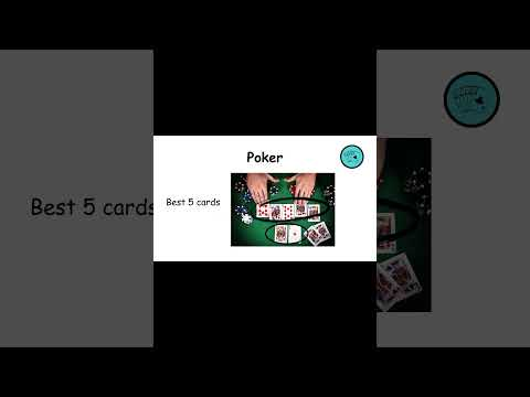 Gra w pokera w kasynie